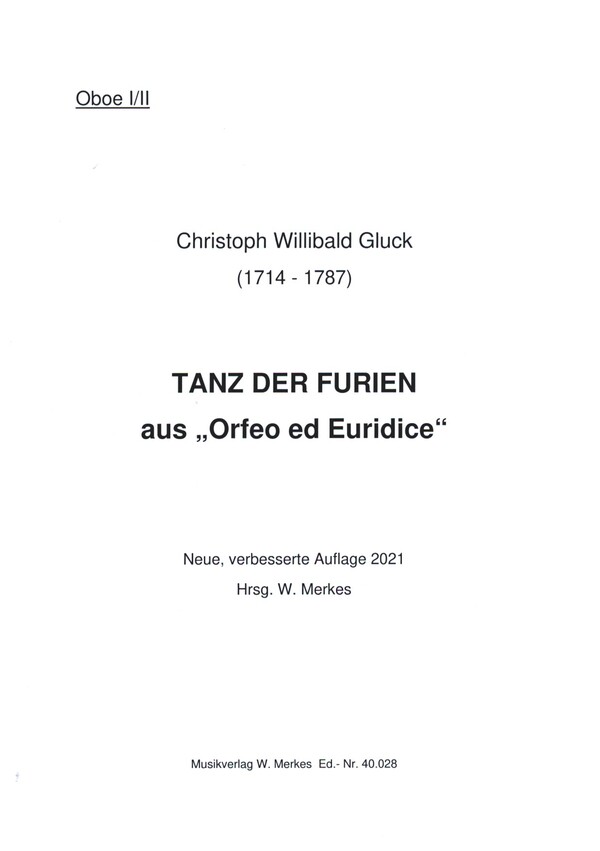 Tanz der Furien aus Orfeo ed Euridice