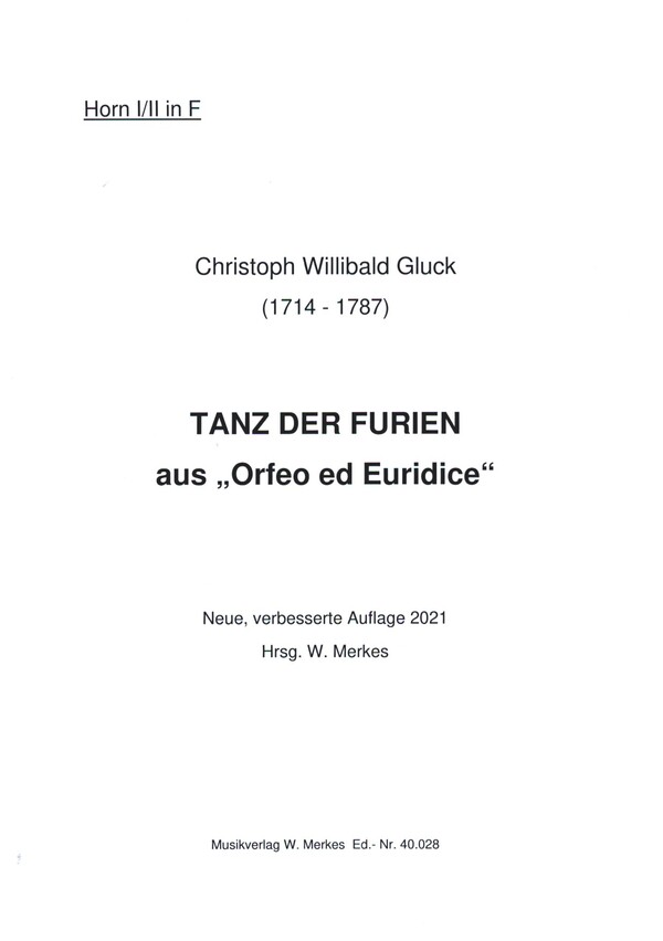 Tanz der Furien aus Orfeo ed Euridice