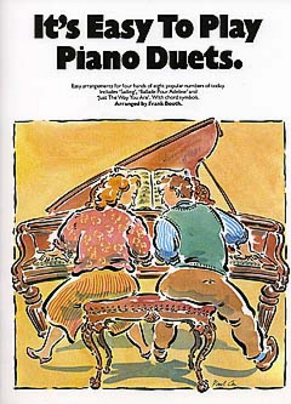 It's easy to play Piano Duets