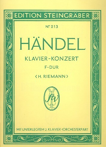 Konzert F-Dur für Klavier und Orchester