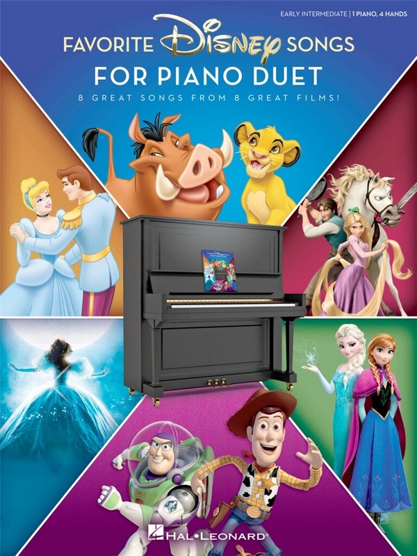 Favourite Disney Songs for Piano Duet: