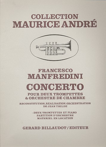Concerto re majeur pour