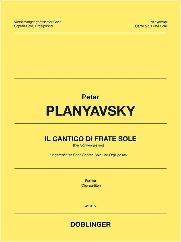 Il cantico di frate sole