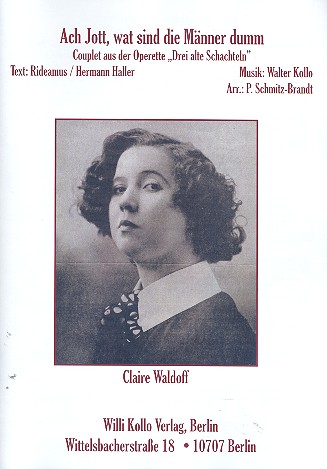 Ach Jott, wat sind die Männer dumm: