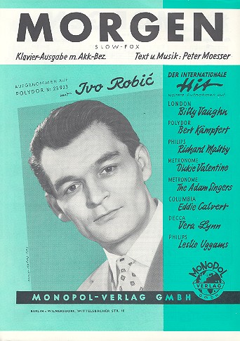 Morgen, morgen lacht uns wieder das Glück