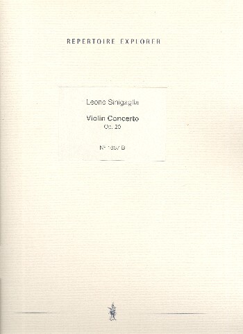 Konzert op.20 für Violine und Orchester