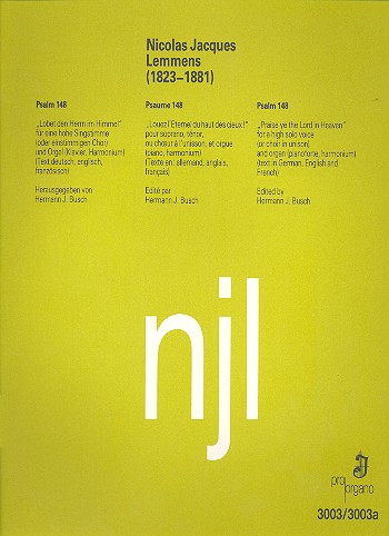 Lobet den Herrn im Himmel für Gesang