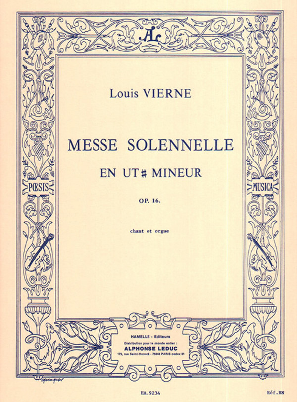 Messe solennelle ut diese mineur op.16