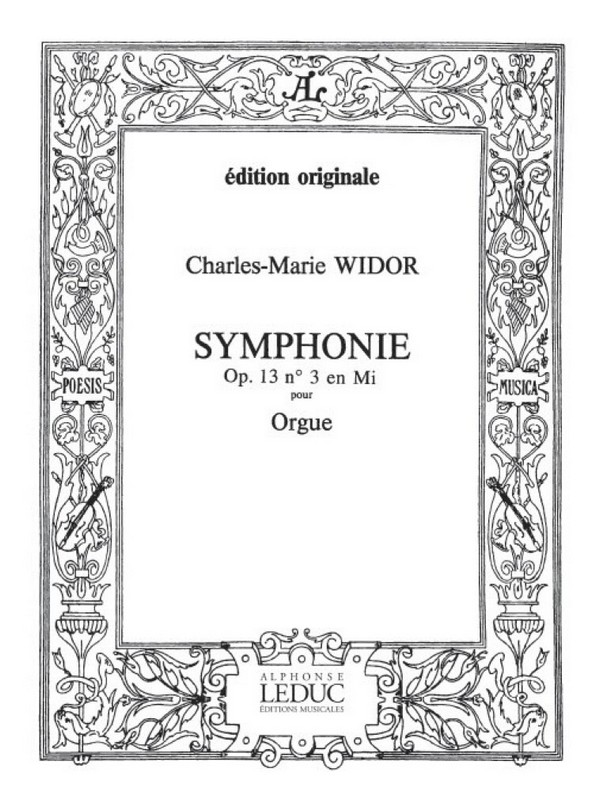 Symphonie no.3 op.13