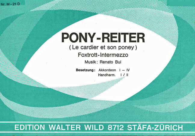 PONY-REITER FOXTROTT-INTERMEZZO