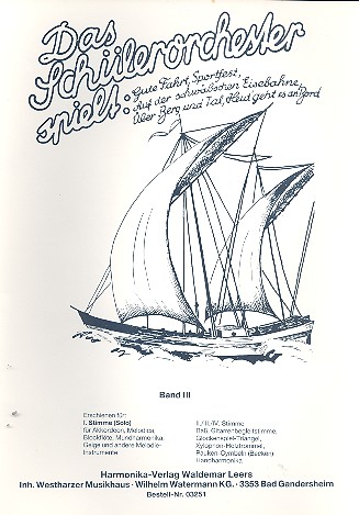 Das Schülerorchester spielt Band 3