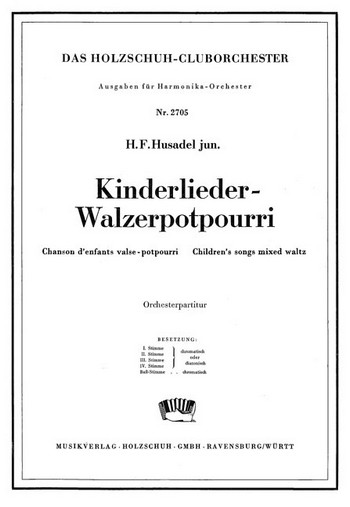 Kinderlieder-Walzerpotpourri