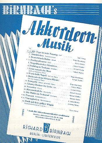 Alle Tage ist kein Sonntag