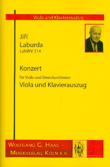 Konzert LabWV314 für Viola und Streichorchester