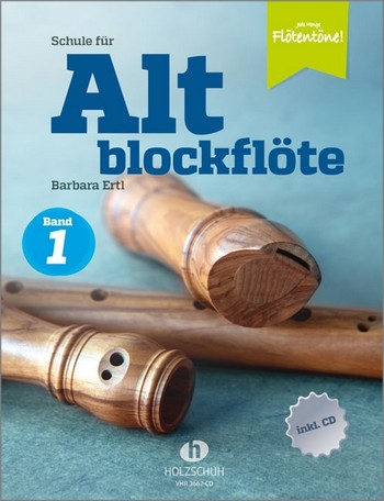 Schule für Altblockflöte Band 1 (+CD)