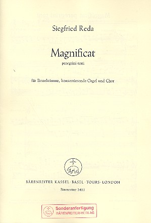 Magnificat peregrini toni für