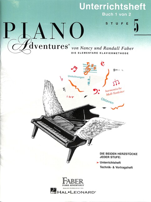 Piano Adventures Stufe 5 - Unterrichtsheft Band 1
