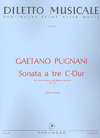 SONATA A TRE C-DUR OP.1,3 FUER