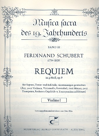 Requiem g-Moll op.9