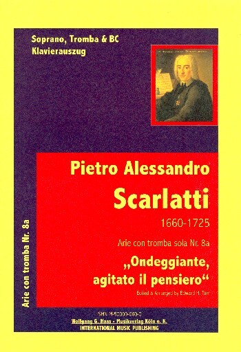 Ondeggiante agitato il pensiero für Sopran, Trompete, Streicher und Bc