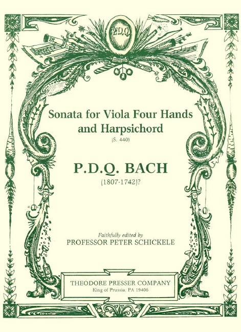 Sonata for viola 4 hands and