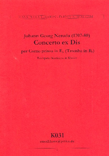 Konzert Es-Dur für Trompete und Orchester
