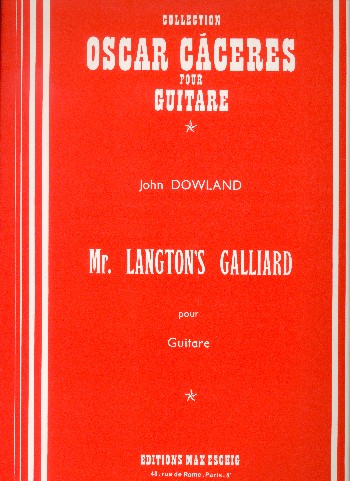Mr. Langton's Galliard