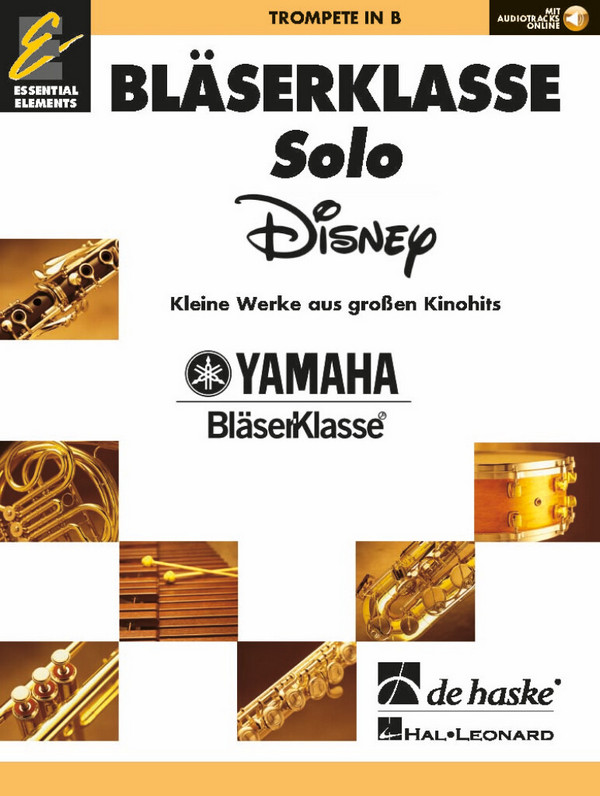 Bläserklasse Disney (+Online Audio)
