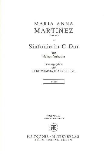 Sinfonie C-Dur