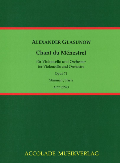 Chant du ménestrel op.71
