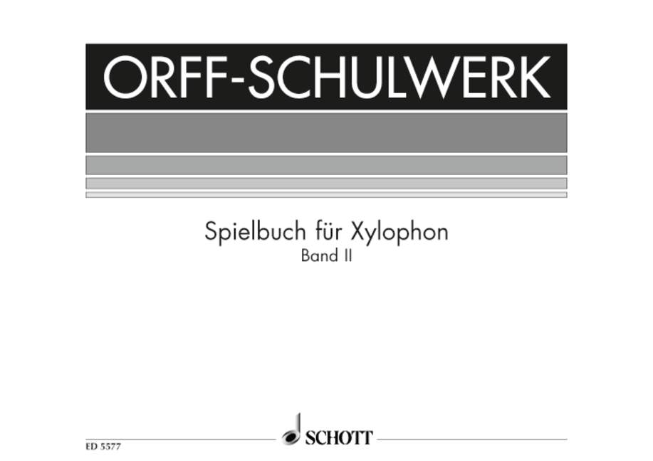Spielbuch für Xylophon Band 2