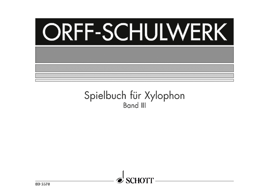 Spielbuch für Xylophon Band 3