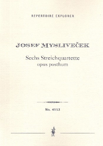 6 Quartette op.posth.