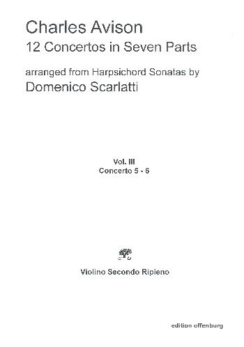 12 Concertos in 7 Parts vol.3 (nos.5-6)