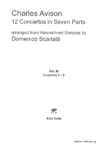 12 Concertos in 7 Parts vol.3 (nos.5-6)