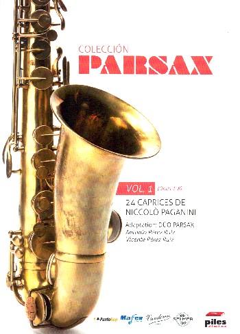 24 Caprices op.1 no.1-8 vol.1