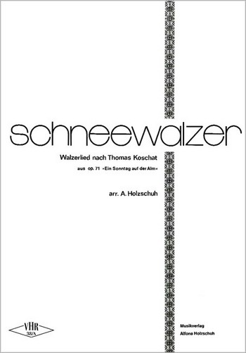 Schneewalzer Walzerlied nach