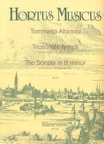 Triosonate h-Moll op.1,8