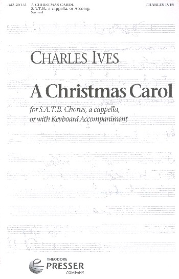 A Christmas Carol for mixed
