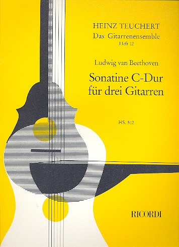 Sonatine C-Dur für 3 Gitarren