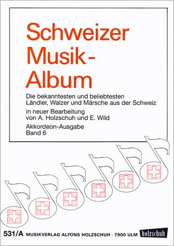 Schweizer Musikalbum Akkordeon-