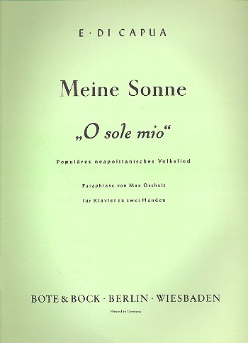 Meine Sonne - Paraphrase