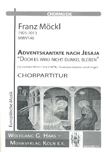 Doch es wird nicht dunkel bleiben MWV146