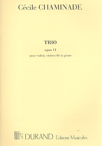 Trio sol mineur op.11 pour