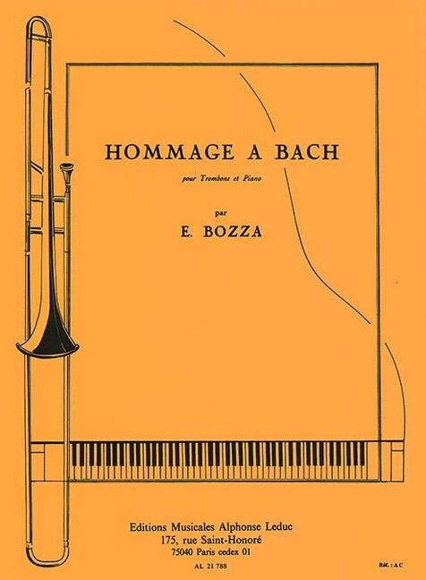 Hommage à Bach pour trombone et