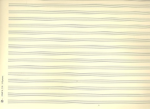 Notenpapier Quart-Format quer 18 Systeme
