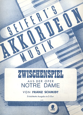 Zwischenspiel D-Dur aus