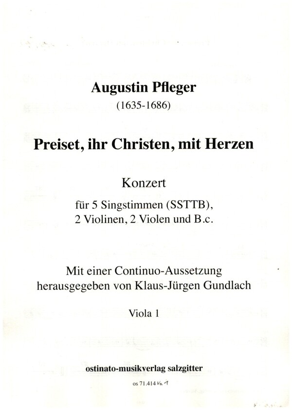 Preiset ihr Christen mit Herzen