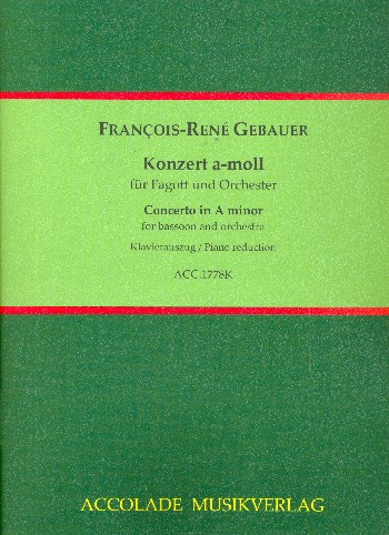 Konzert a-Moll Nr.3 für Fagott und Orchester