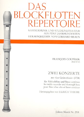 2 Konzerte aus 'Les Goûts réunis'